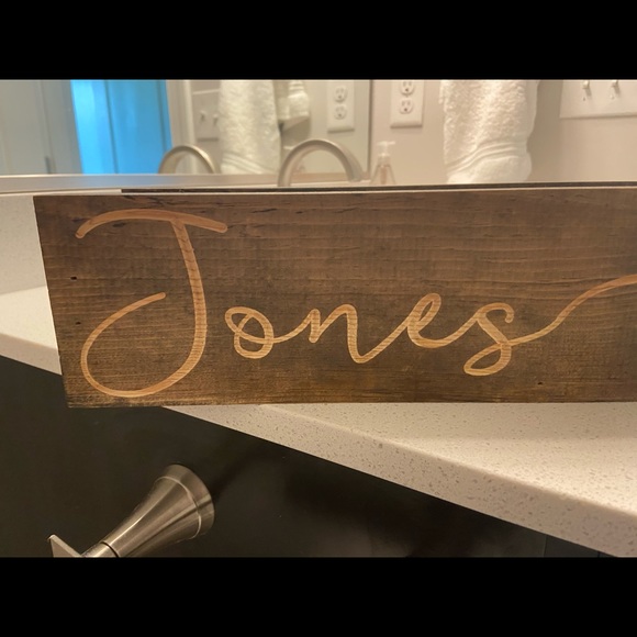 Engraved Mason Jar Centerpiece (Jones) - Picture 2 of 6